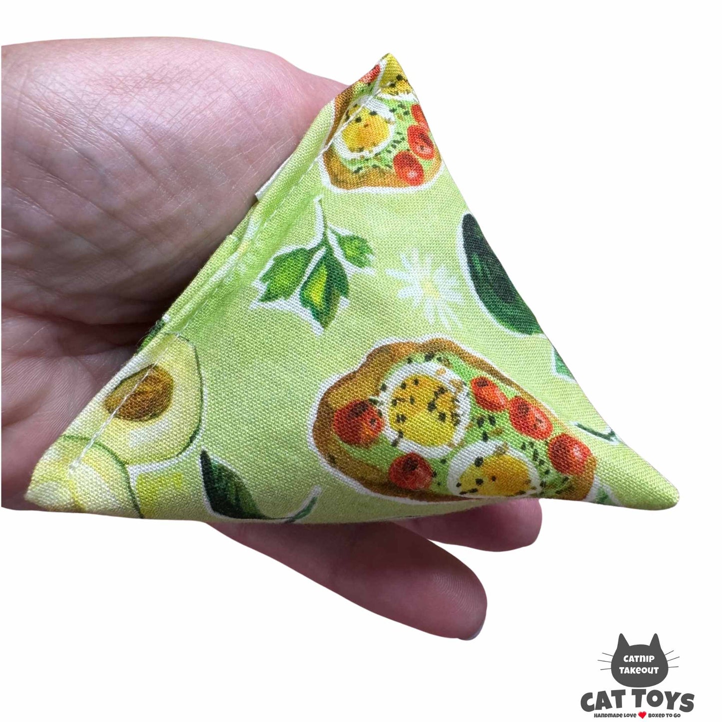 Avocado Catnip Cat Toy Happy Sack - CatnipTakeout