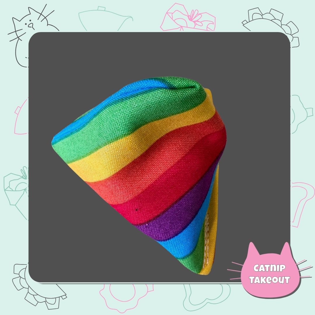 Rainbow | Love All | Pride Theme Catnip Dumpling - CatnipTakeout