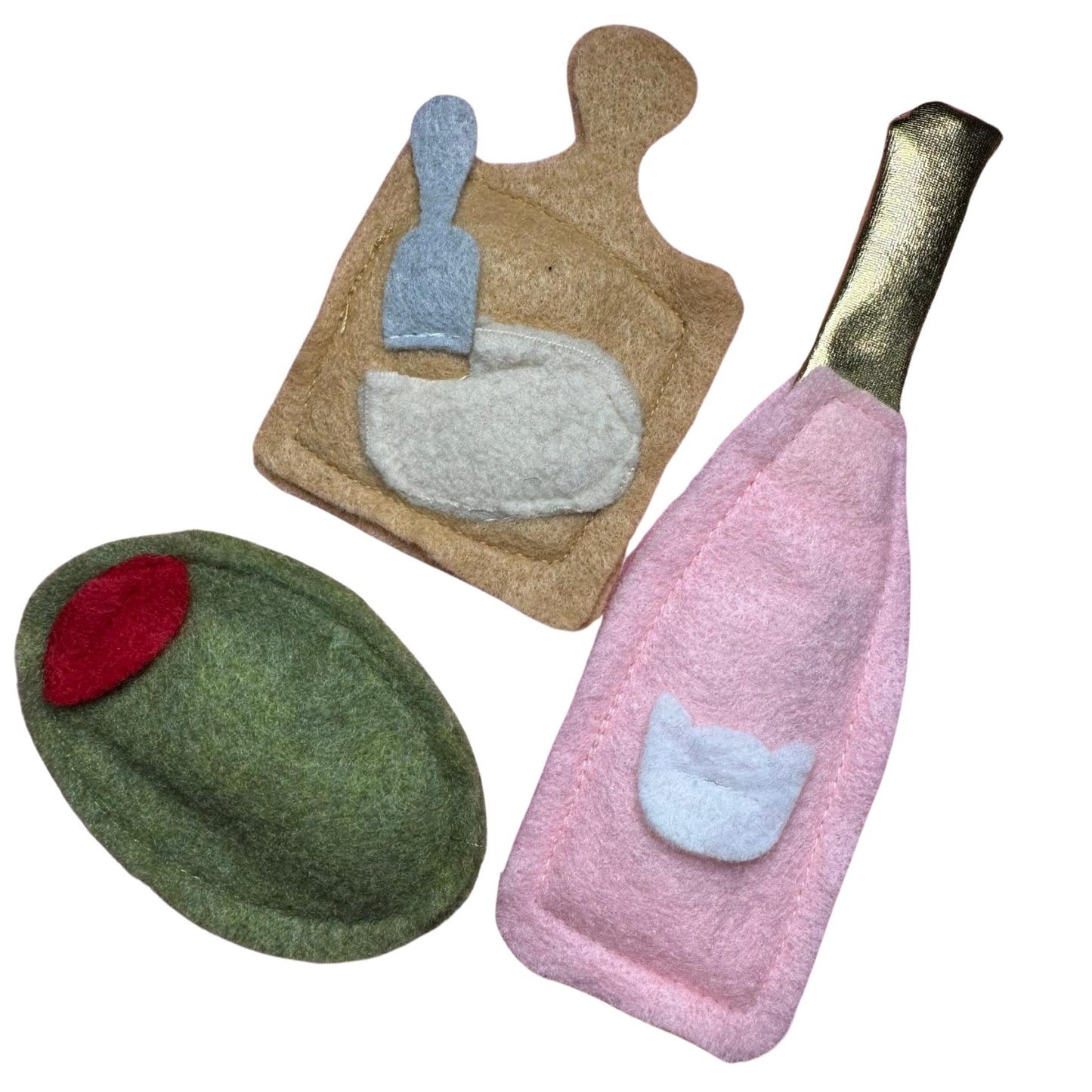 Charcuterie Cheese Catnip Toy