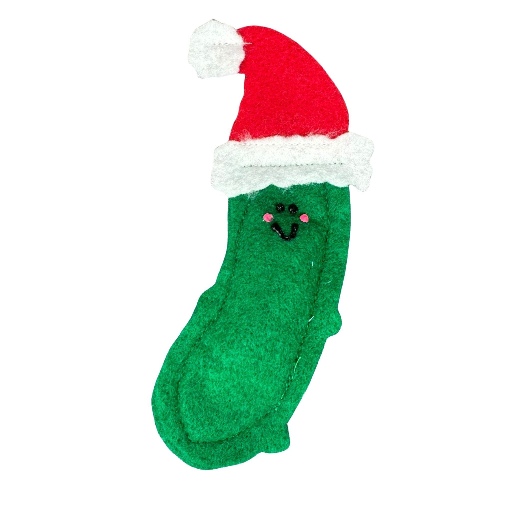 Christmas Pickle Cat Catnip Cat Toy Dilly Holiday w CatnipTakeout