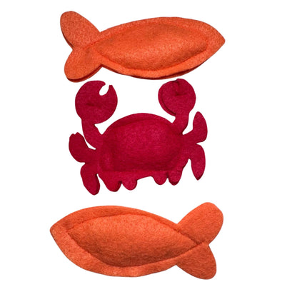 Crab Catnip Toy 🦀